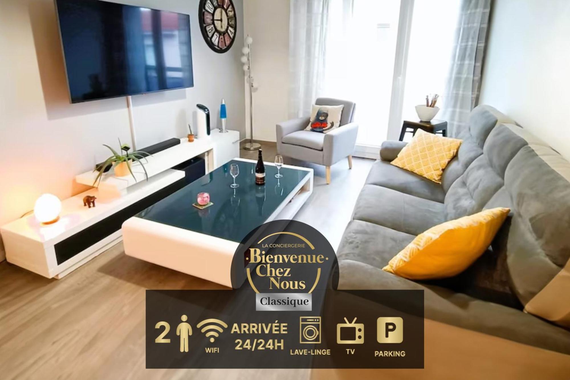 Apartment T2 Cozy Avec Parking, Terrasse - Severine Clermont-Ferrand